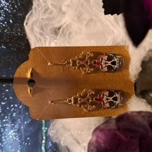 Sugar Skull Earrings